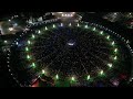 Sharad poonam  united way garba 2022 drone view  aerial view