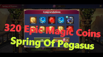 Trials Of Heroes | 320 Epic Magic Coins | Spring Of Pegasus | Trinh Nguyen