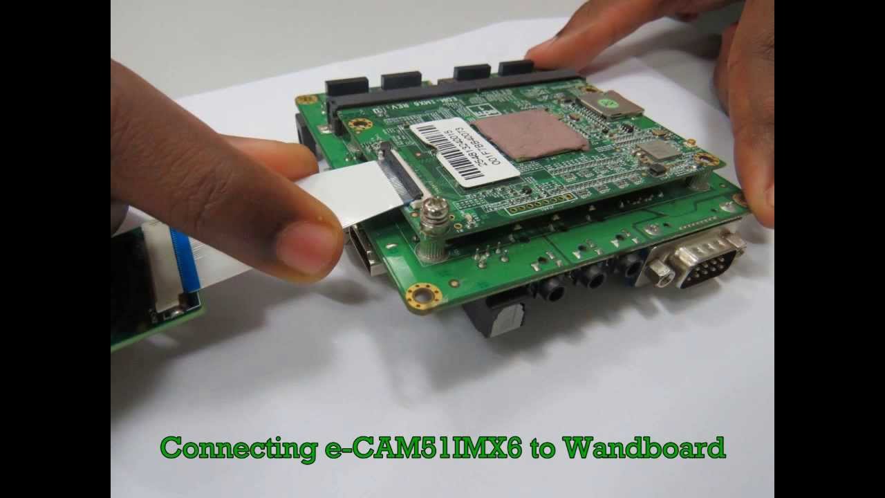 e-CAM51IMX6 - 5MP MIPI Wandboard Camera