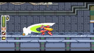 Mega Man Zero Walkthrough 4 Destroy Train