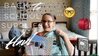Back to School Supplies Haul ⎟2016