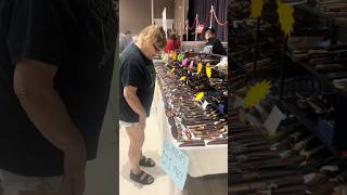 Medieval Pitchforks at Melbourne Florida Gun Show #guns #pewpew #military #shoot #trending