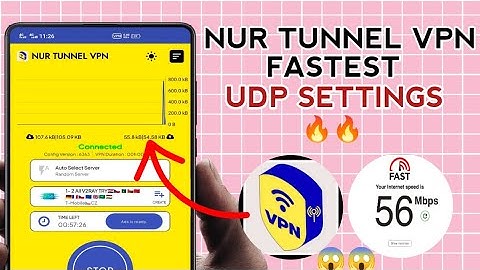 How To Setup NUR TUNNEL VPN with UDP Settings for fast and Secure Browsing