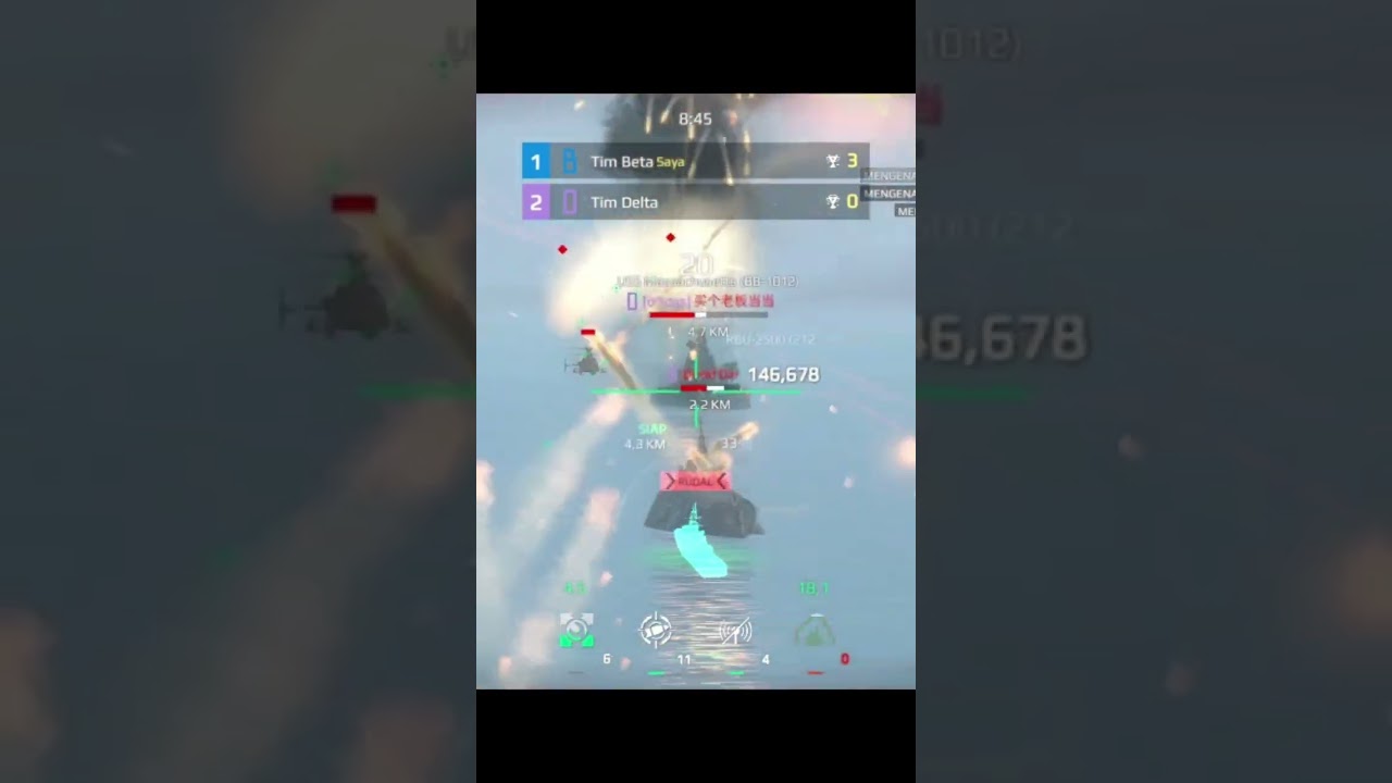 KRI Sriwijaya spot & destroy USS Massachusetts 