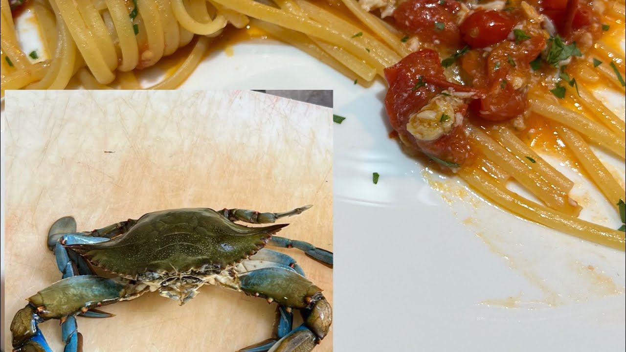 Linguine con il famosissimo Granchio 🦀 Blu