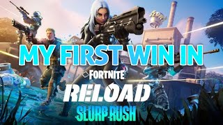 Winning My First Game In the New Chapter 2 Reload map!
