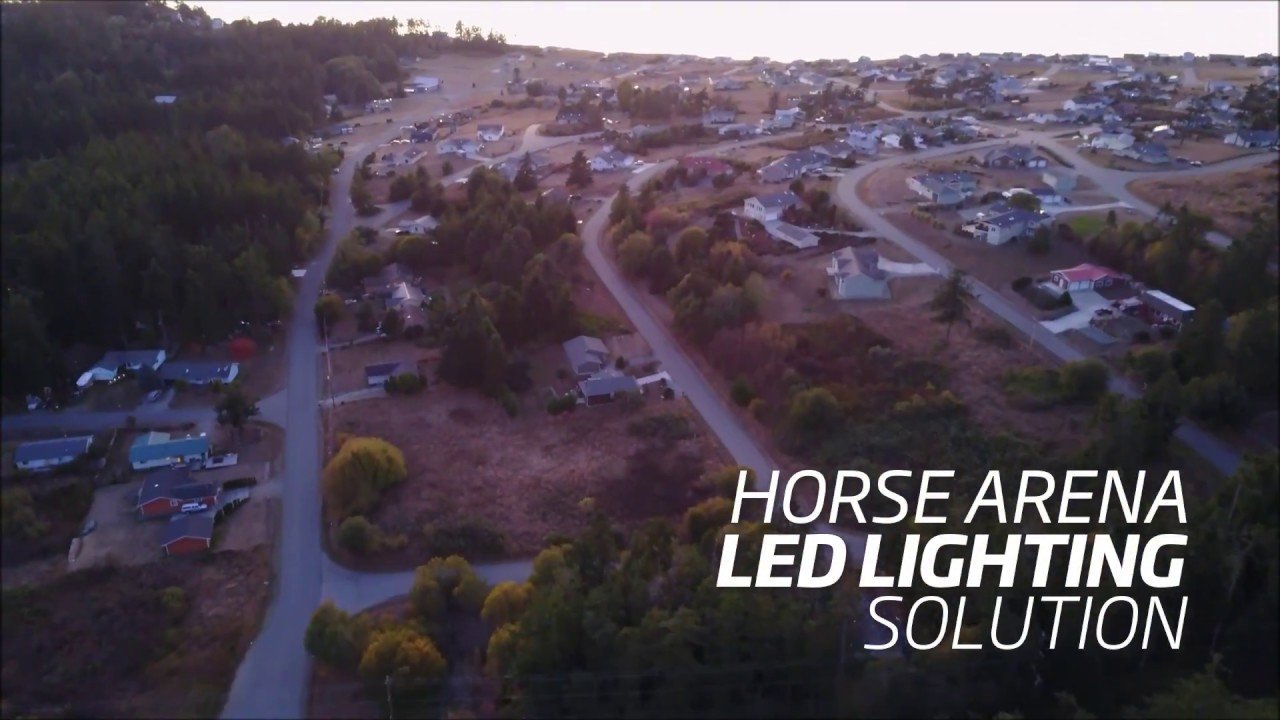 Horse Arena LED Lights YouTube