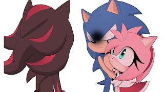 Sonic is so PROTECTIVE of his GIRLFRIEND AMY!! (Sonic Comic Dub)