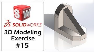 SolidWorks Tutorial For Beginners | Part Modeling Exercise - 15