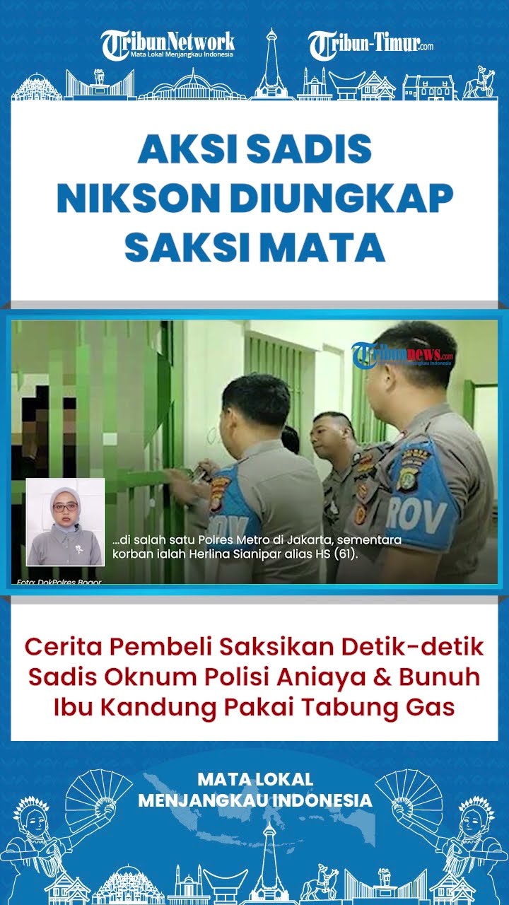 SHORT | Cerita Saksi Mata Detik-Detik Aksi Sadis Aipda Nikson Aniaya \u0026 Habisi Ibu Kandung