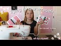 Trying To Sew An Outfit, All By Myself |  Sierra Fisher