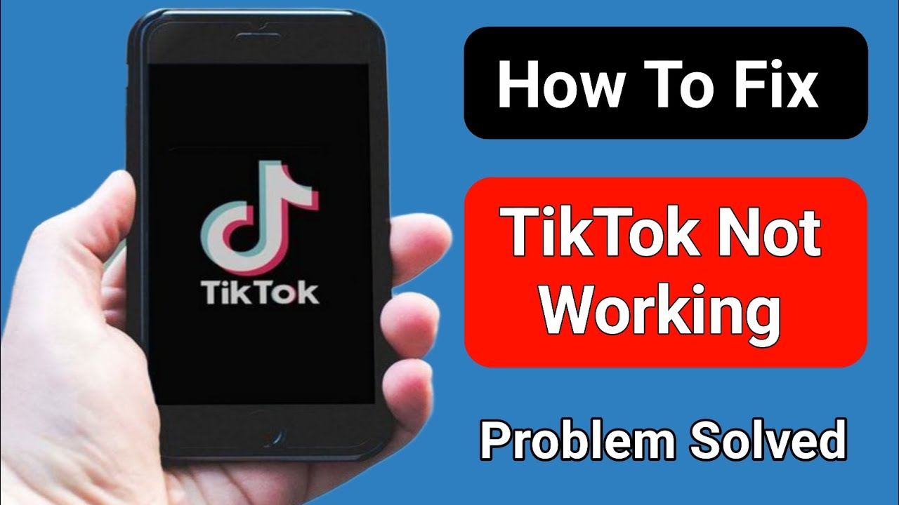 How To Fix TikTok Not Working Problem l TikTok Not opening Problem ...