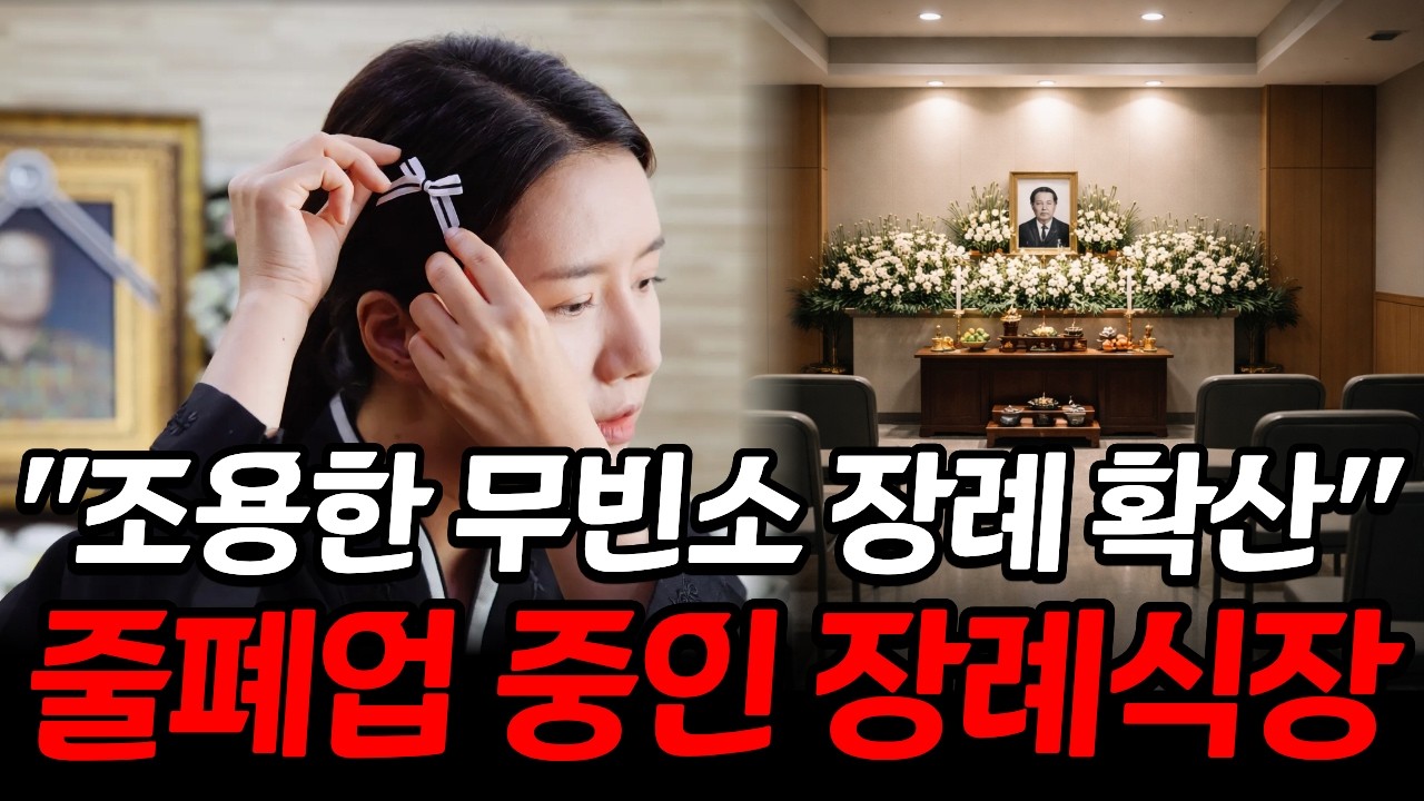 부모님 장례, 무빈소 1일장 했더니 벌어진 소름돋는 변화