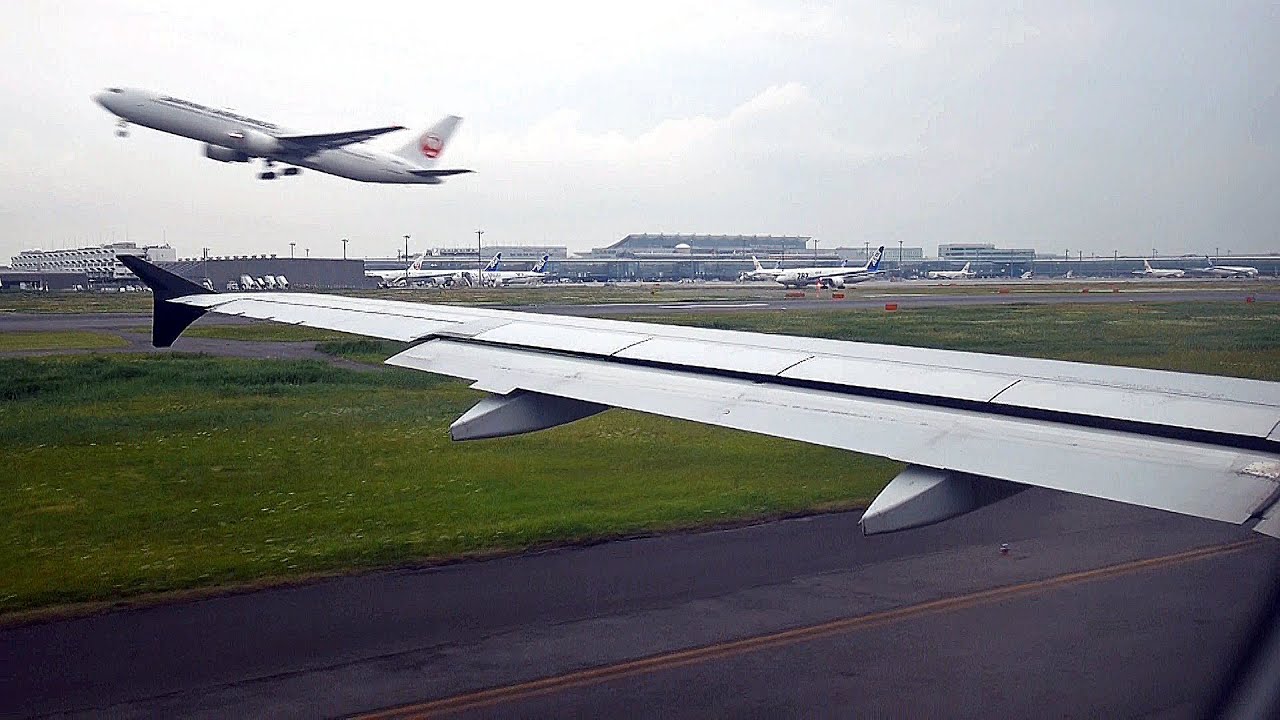 飛行機搭乗動画 東京 羽田 山口宇部 Sfj15 スターフライヤー 離着陸 Youtube