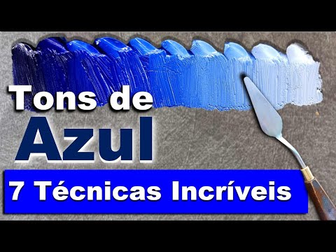 Descubra 7 Formas Incríveis de Misturar Tons de Azul! Como fazer Azul ...