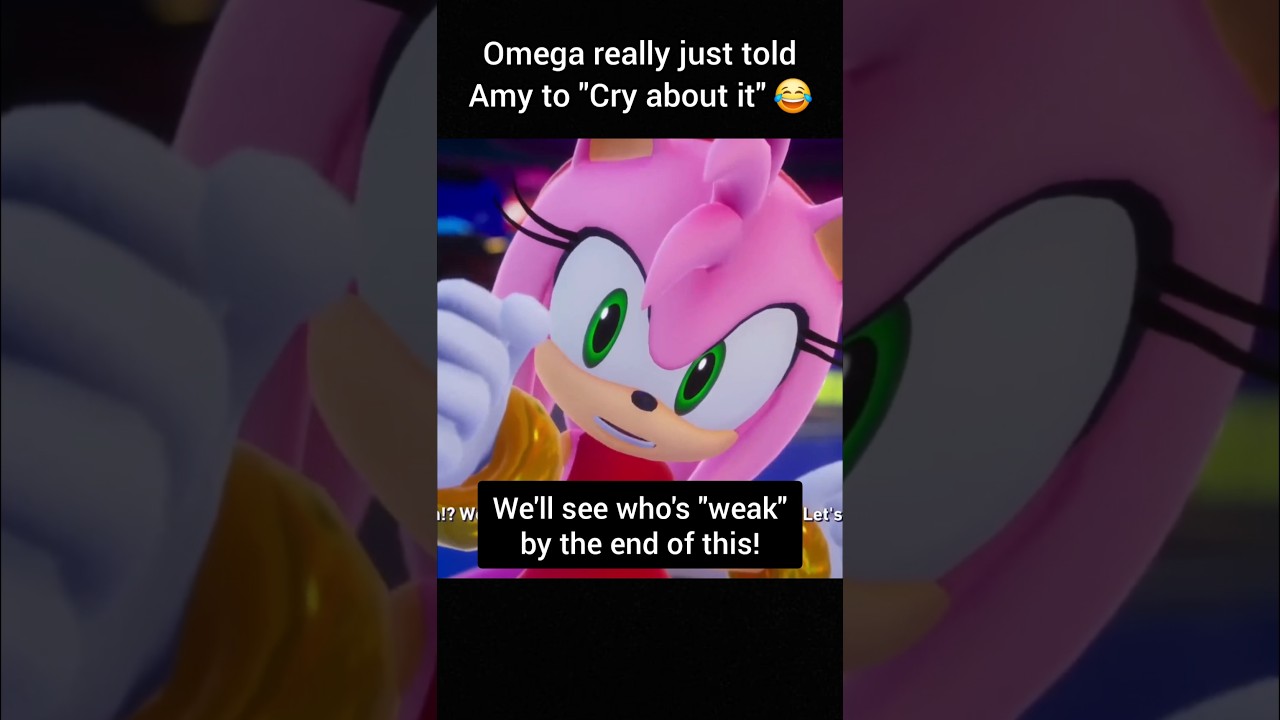 It really said, "Cry about it!" 😂 