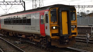 Trains at Crewe 04/04/24