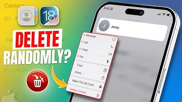 How to Fix iPhone Deleting Contacts Randomly | Auto Removing Contacts Issue