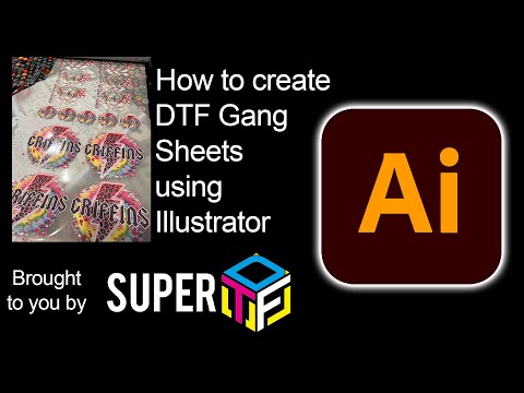 Watch the Illustrator gang sheet tutorial