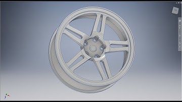 Học inventor cơ bản: Vẽ vành ô tô bằng inventor