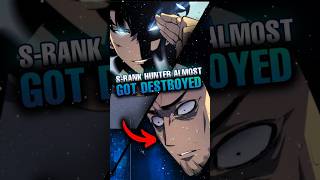 Jinwoo almost ended up Japan’s Top S-Rank Hunter | Solo Leveling Explained #manhwa #sololeveling