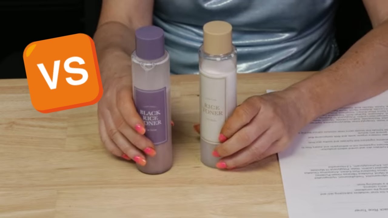 I'm From Black Rice Toner VS I'm From Rice Toner 🆚 Which is Best For Your Skin?!?