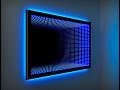 Зеркало с эффектом бесконечности. Световой тоннель How to make an Infinity Mirror