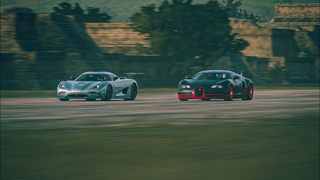 Koenigsegg Agera VS Bugatti Veyron Drag Races YouTube