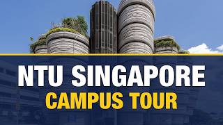 (2026) NTU Singapore Campus Tour: The Hive & Yunnan Garden