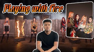 First time listening to BLACKPINK - '불장난 (PLAYING WITH FIRE)' M/V Reaction