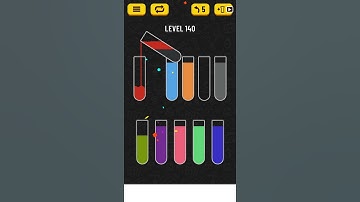 【Water Sort Puzzle】 Level 140
