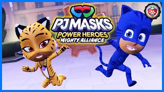 PJ Masks Power Heroes: Mighty Alliance - New Game! Catboy & Bastet The City LV1