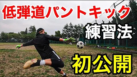 低弾道パントキック
