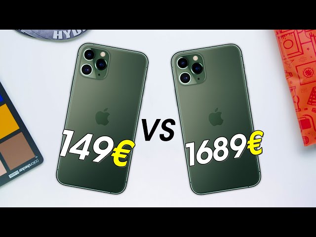 IPhone 11 Pro Max CLONE a 149€?! - REAZIONE - YouTube