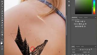 Photoshop آموزش تتو زدن حرفه ای با فتوشاپ