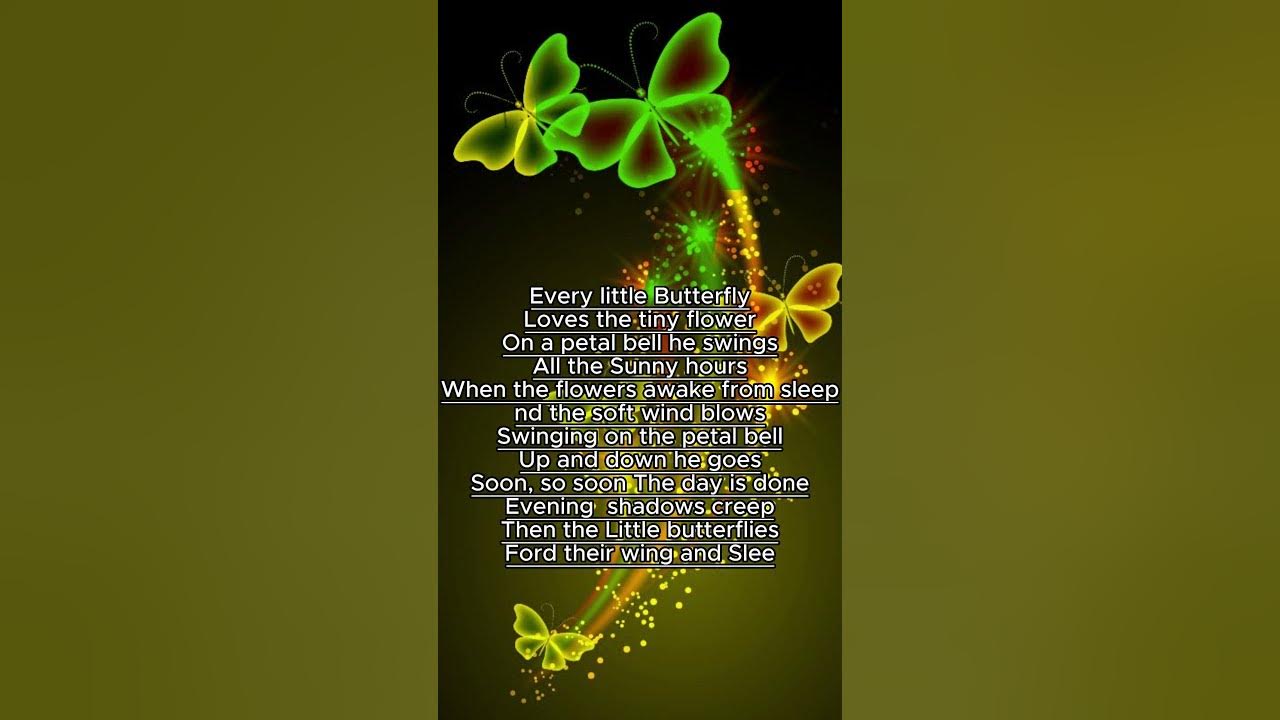 The Butterfly Song🦋🦋🦋🦋 shorts YouTube