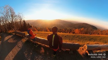 Merkur Mountain Running | Black Forest | Sunset | Insta360 One R