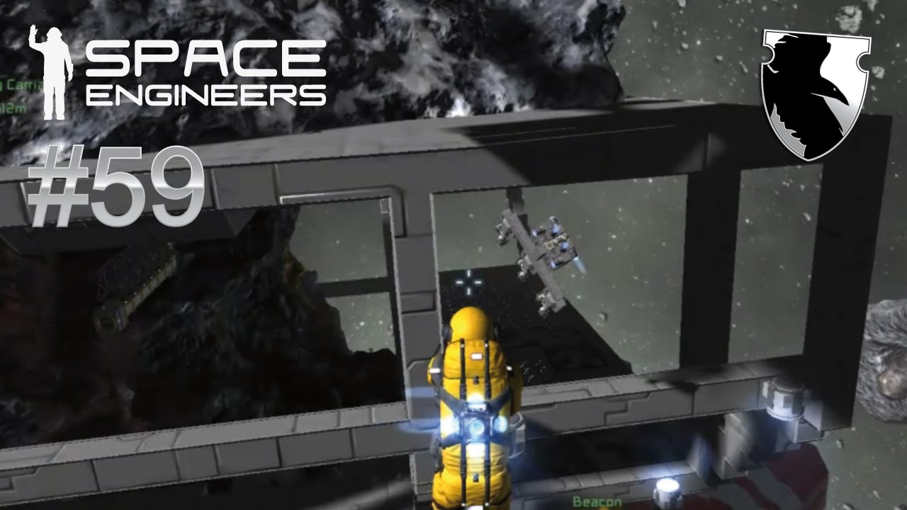Space Engineers Survival :: Hangar Takes Shape :: Ep. 59 - YouTube