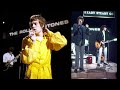 Mick Jagger and Keith Richards recording the most melancholic and mysterious vocals for I Am Waiting