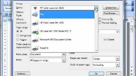 Word 3624 Printing documents Microsoft Word 2003 ECDL ITQ2