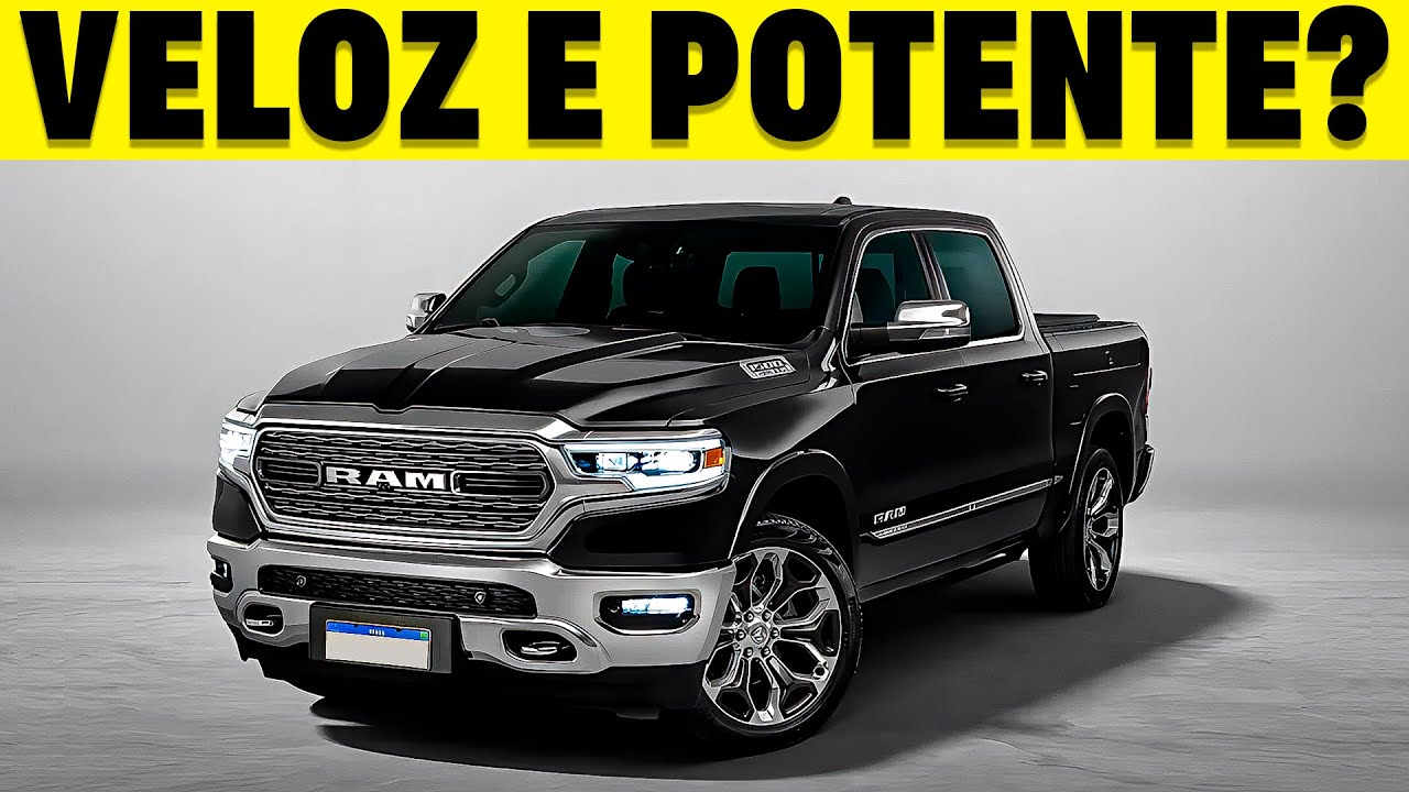 🚨 ADEUS MOTOR V8: NOVA DODGE RAM 1500 MUDA TUDO E GANHA O PÓDIO BRASILEIRO
