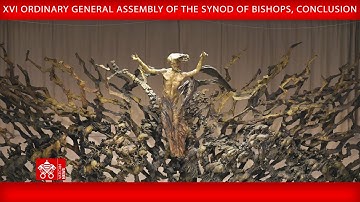 XVI Ordinary General Assembly of the Synod of Bishops, Conclusion, 26 October 2024, Pope Francis