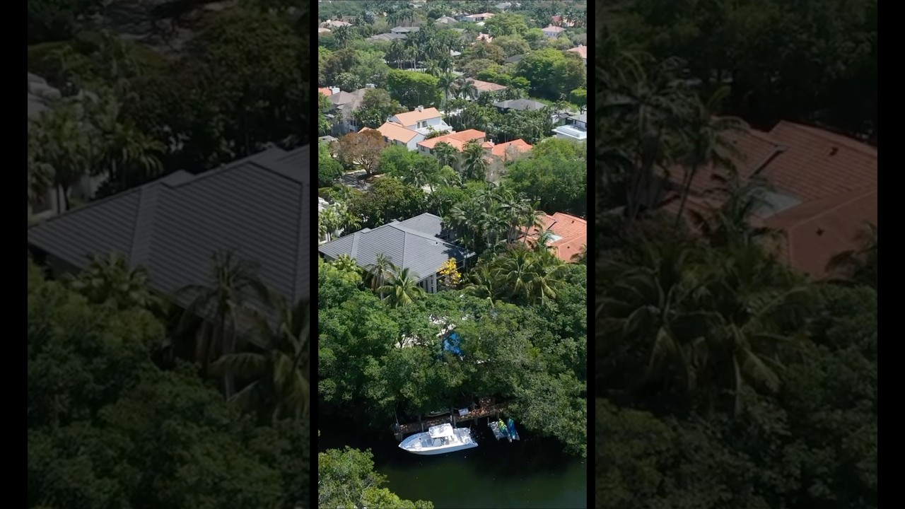 Did you know mangroves can’t just be cut down in South Florida?  #miamiluxuryrealestate #realestate