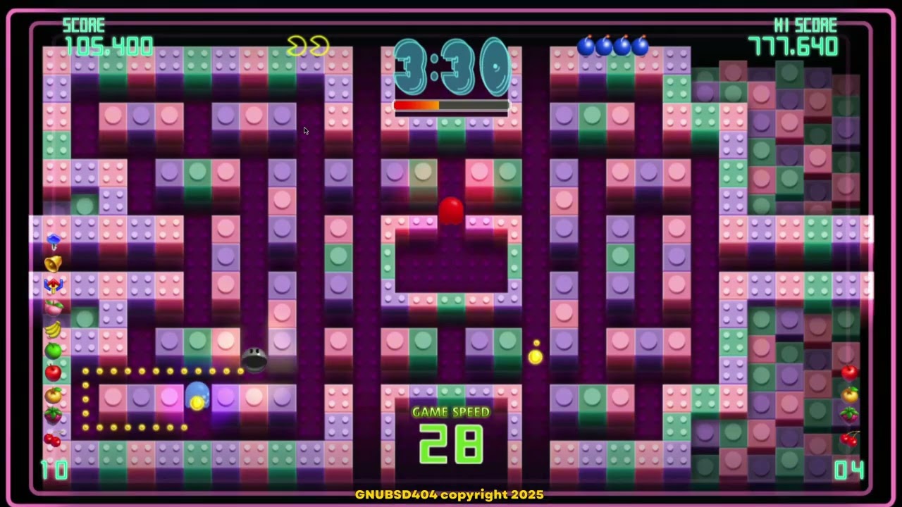 GNUBSD404 Long N113 PacMan Championship 2 (Steam/Proton/Linux)