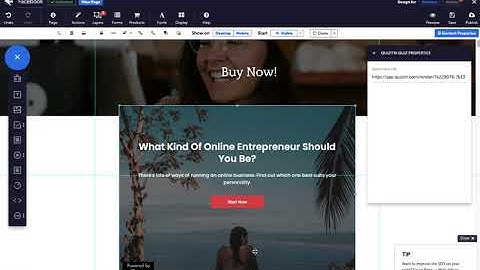 Adding a Quizitri Quiz to Your Page