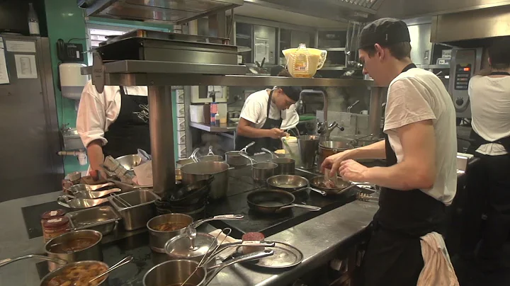 UK's best young chef learns the ropes from Tom Ker...