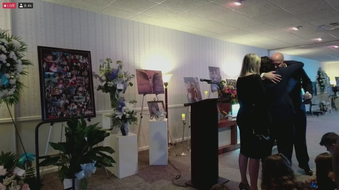Live: Gabby Petito funeral services in Long Island - YouTube