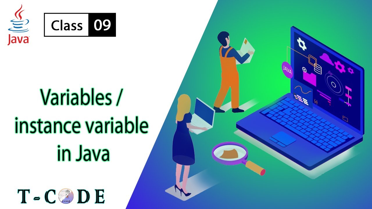 09 Variables / Instance Variable in Java - YouTube