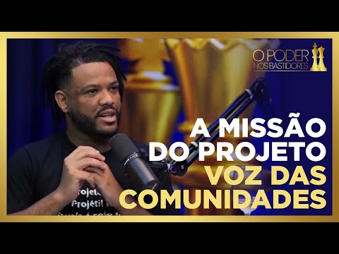 RENE SILVA FALA DO VOZ DAS COMUNIDADES E FAZ O CONVITE PARA QUE CONHEÇAM AS FAVELAS E SEUS PROJETOS