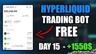 HYPERLIQUID TRADING BOT MADE 100% IN 30 DAYS NO CODING NEEDED